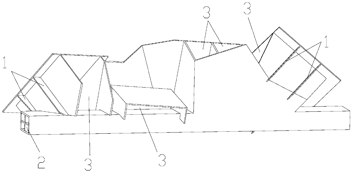 Forming method of high-precision satellite sensor beam