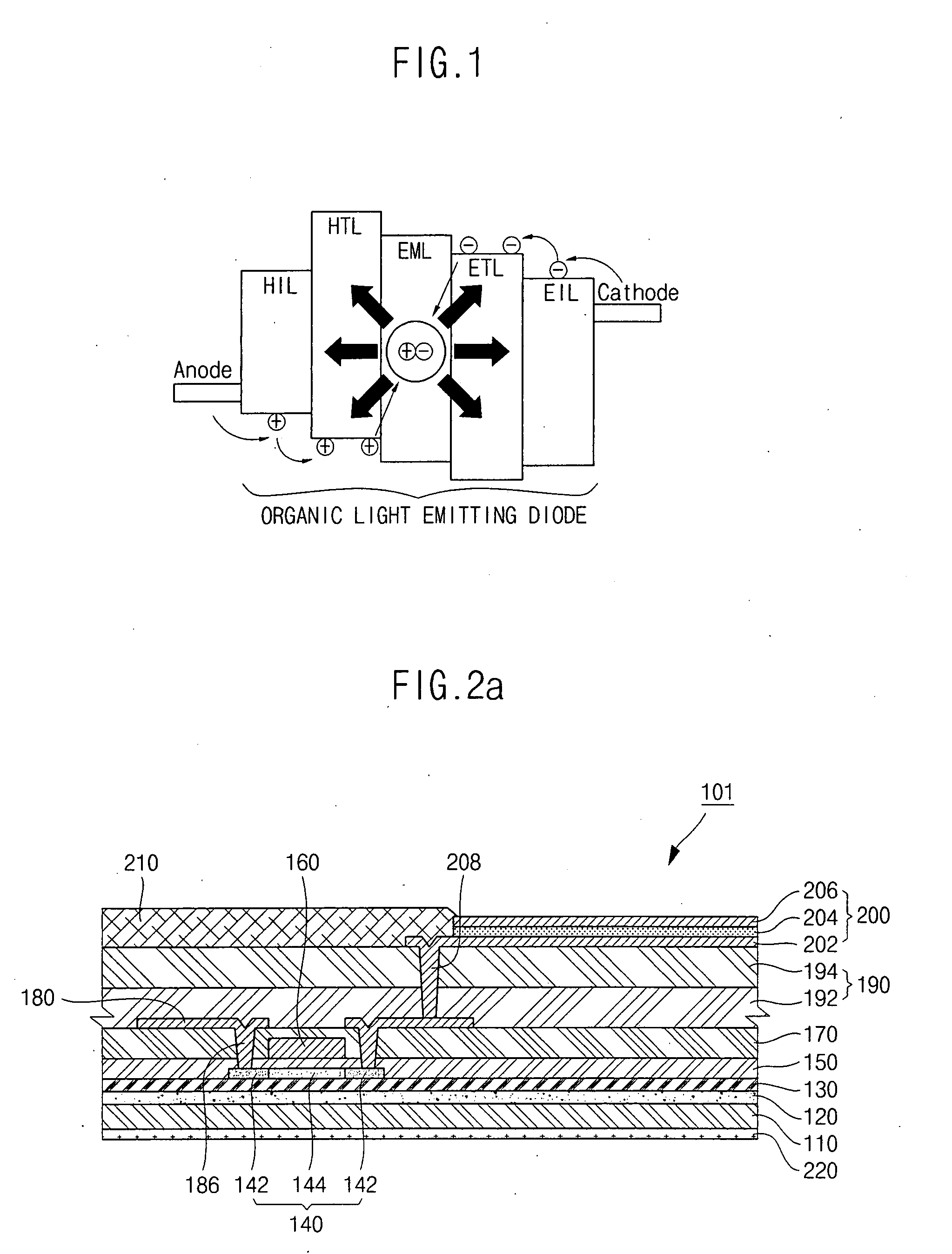 Organic light emitting display and fabrication method thereof