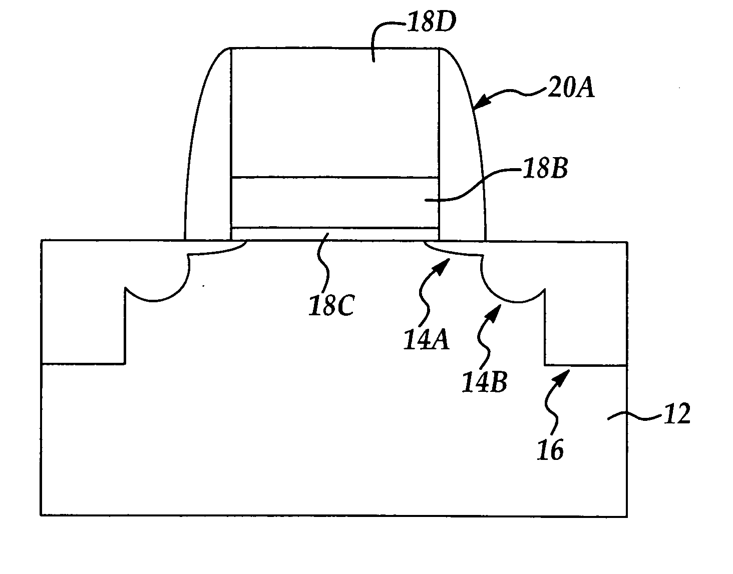 Method for treating base oxide to improve high-K material deposition