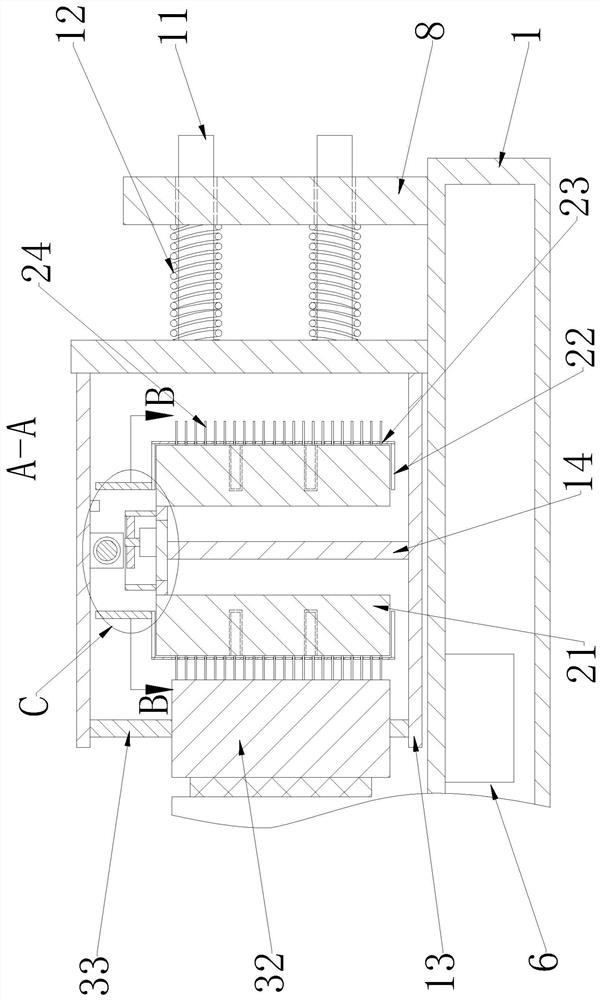 A kind of working method of old textile fabric dehairing equipment