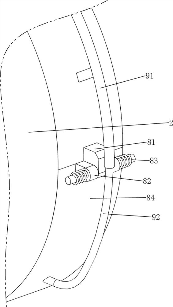 Anti-blocking regulating valve for sewage pipeline of municipal construction site