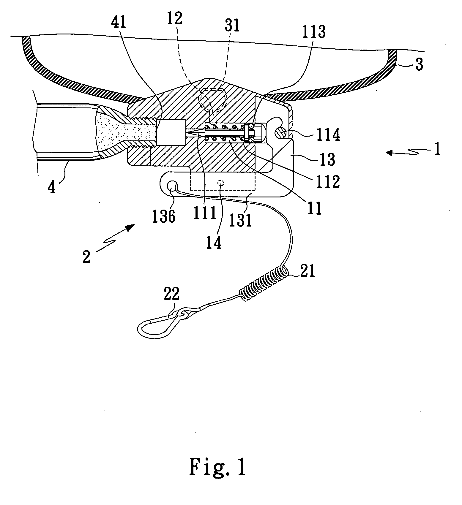 Inflating and separating device of body protection airbags