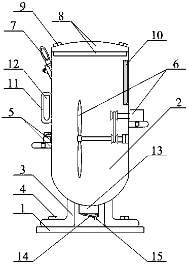 Fermenting tank capable of fermenting hot peppers