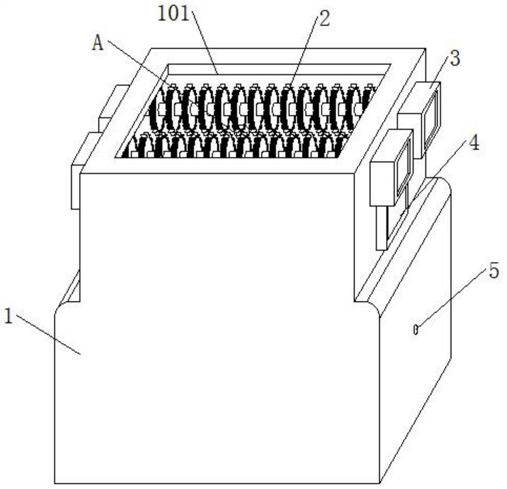 An environment-friendly waste paper recycling equipment