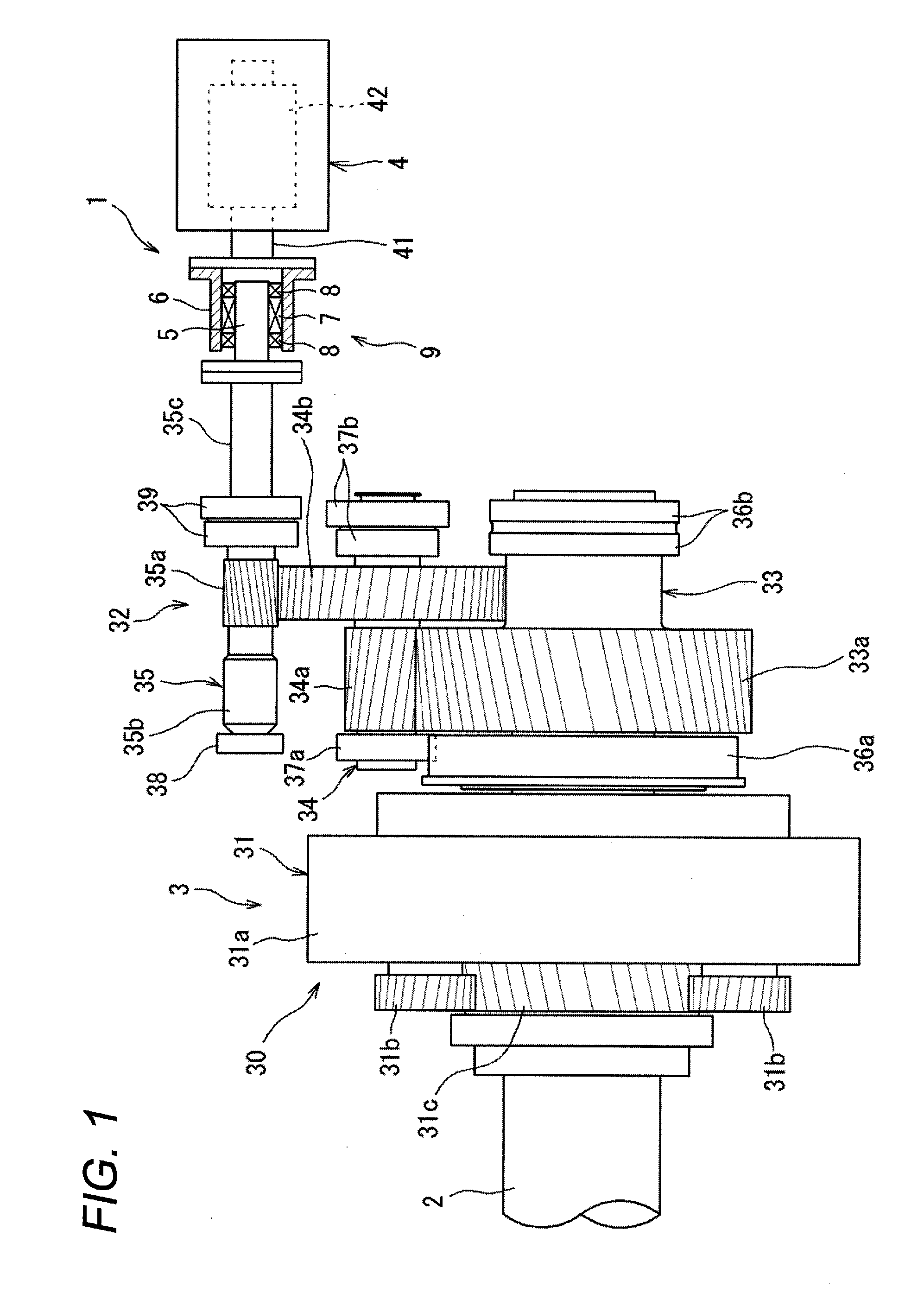 Divided cage and joint member for wind power generation apparatus