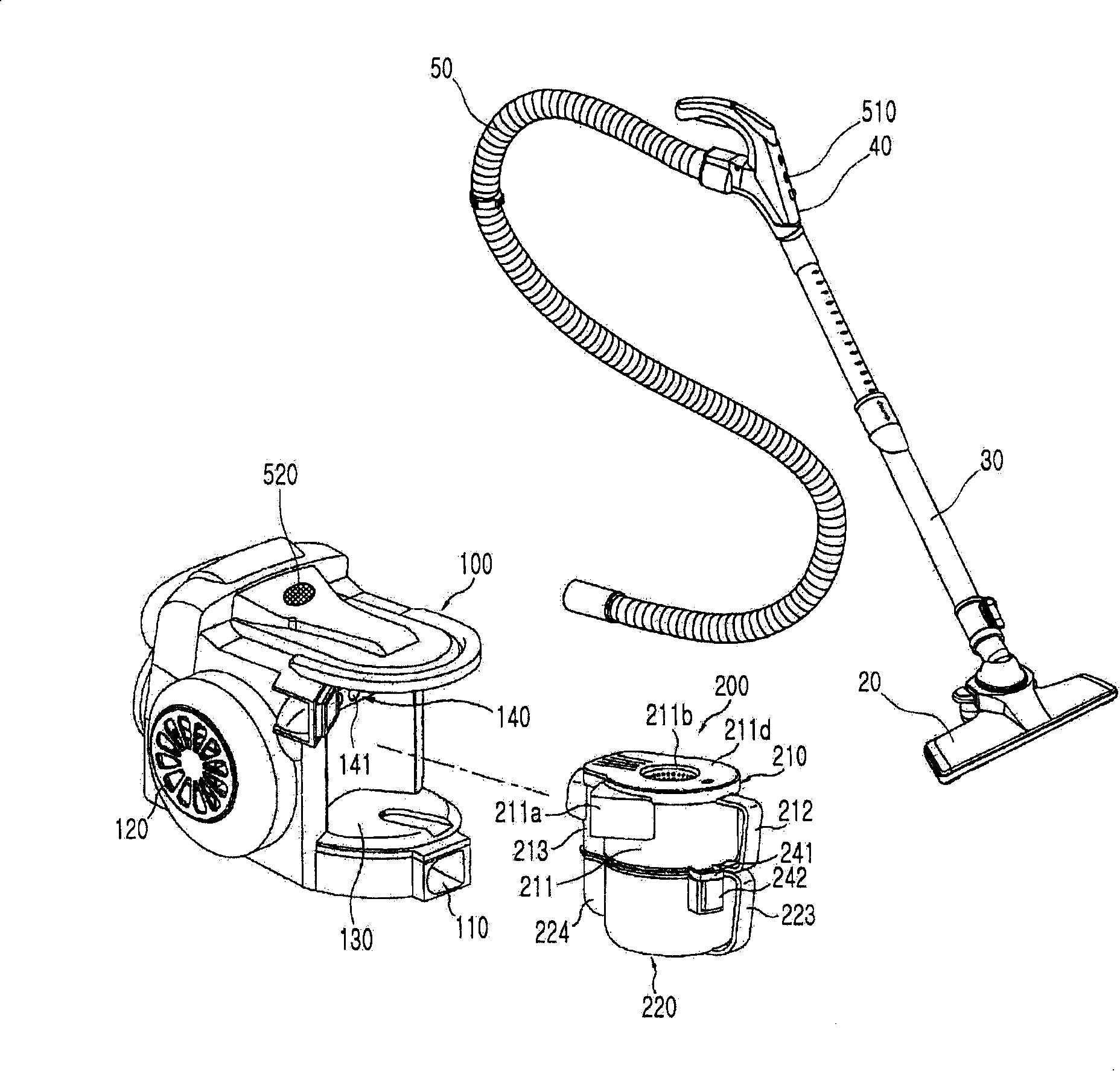 Vacuum cleaner and controlling method of the same