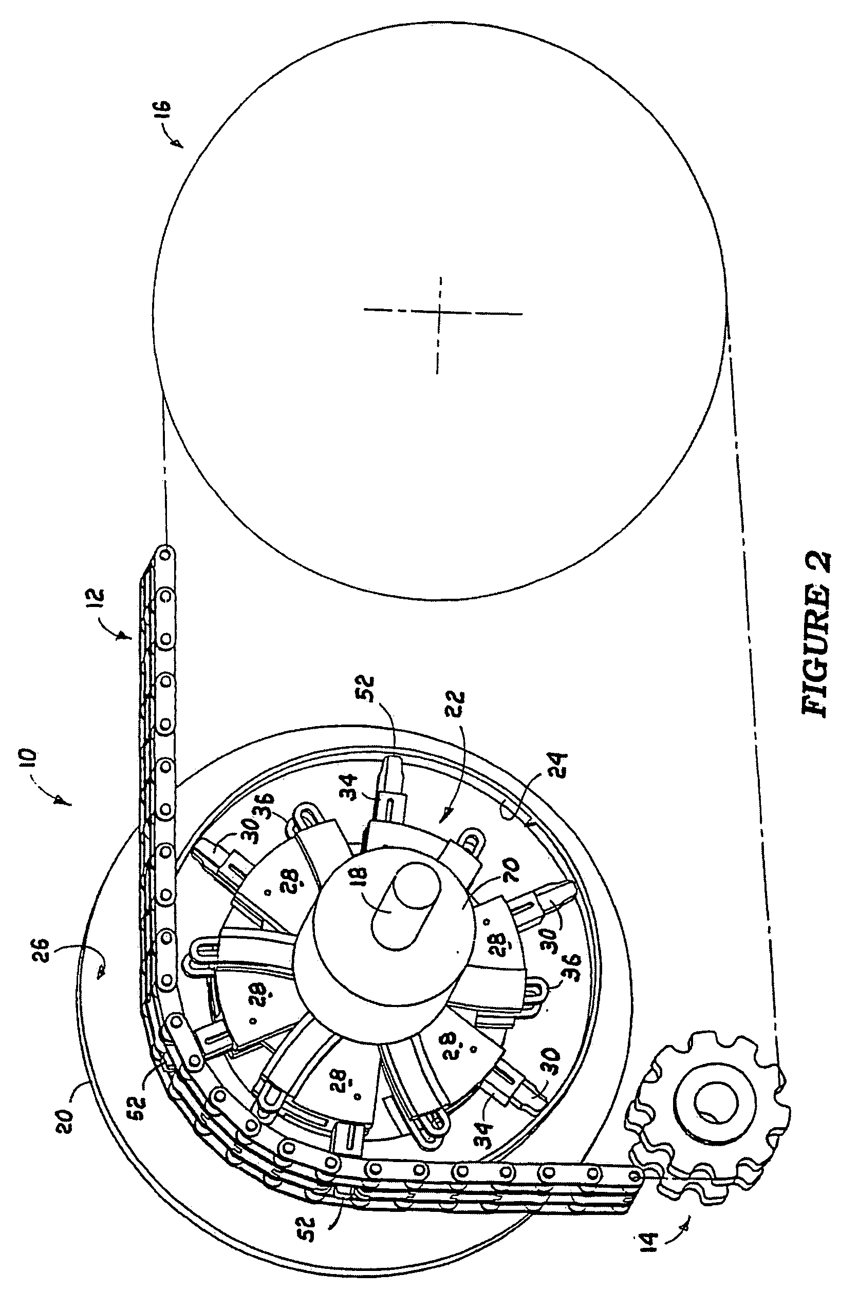 Variable sprocket ivt machine