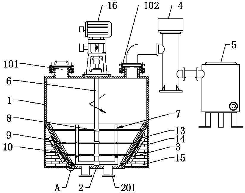 Device for cyclically processing and reutilizing wastes of plastic printing