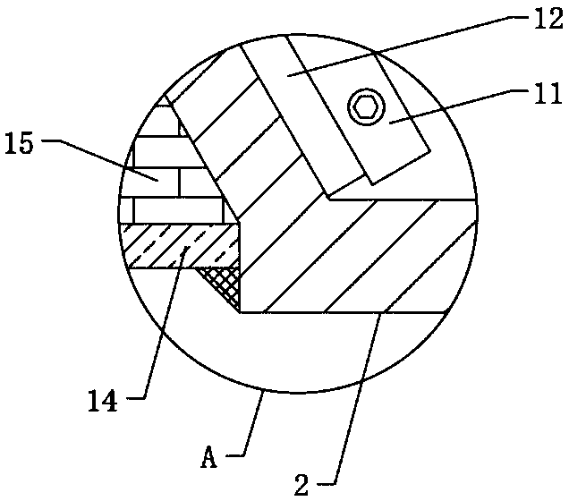 Device for cyclically processing and reutilizing wastes of plastic printing