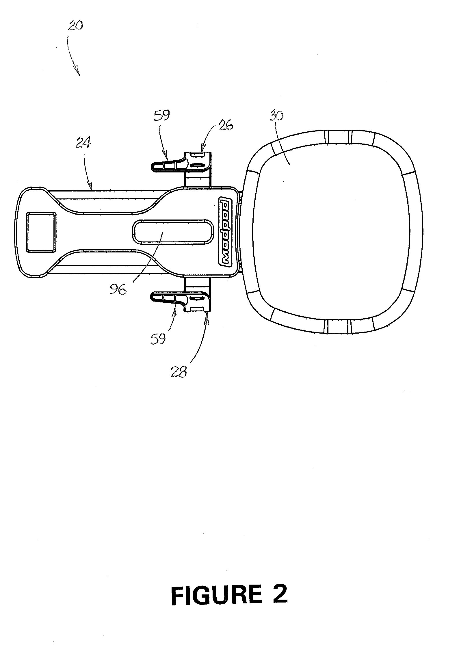 Portable cervical traction device