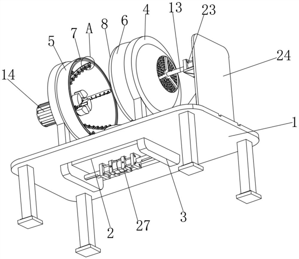 Welding device for robot part machining