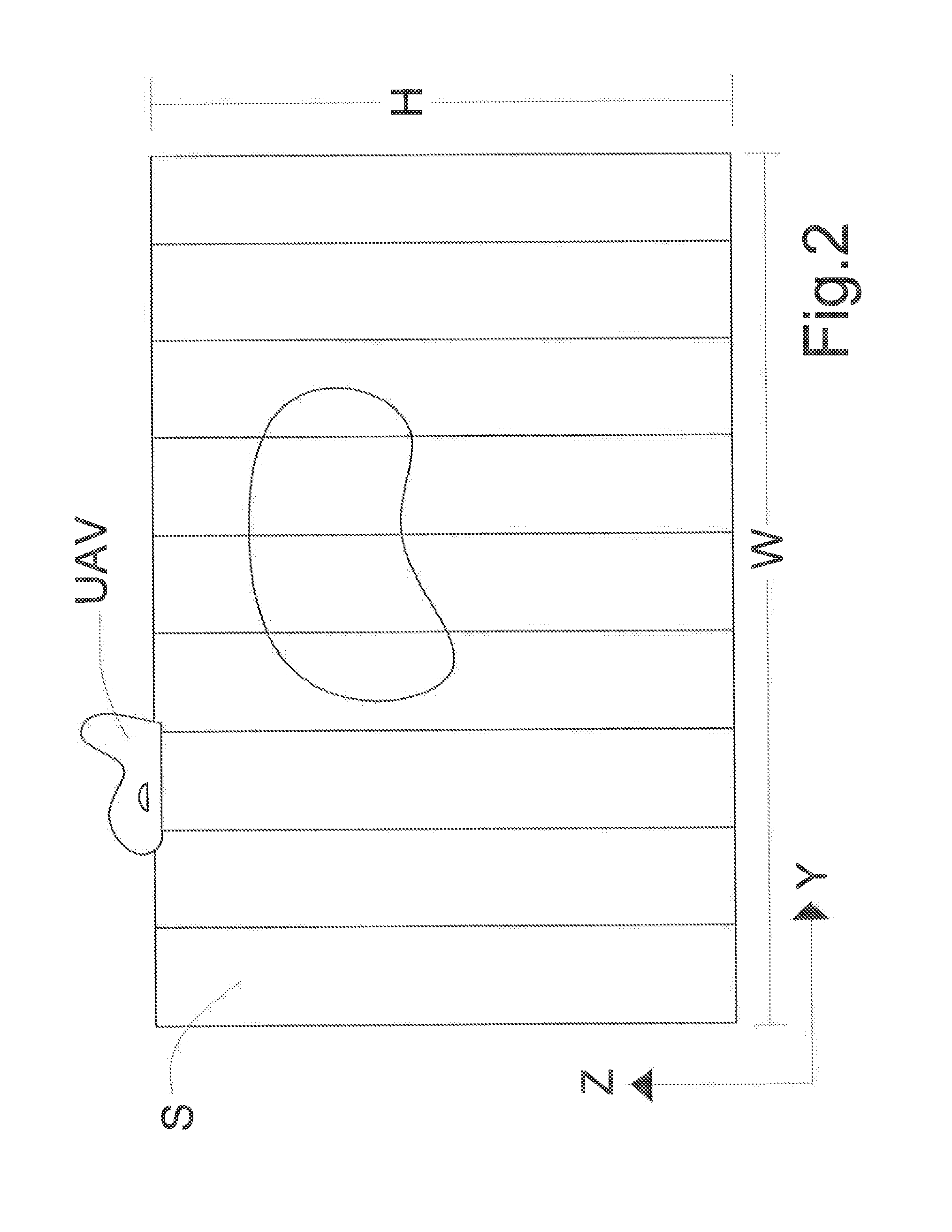 Method for monitoring fugitive gas emissions from the soil, via vertical concentration measurements