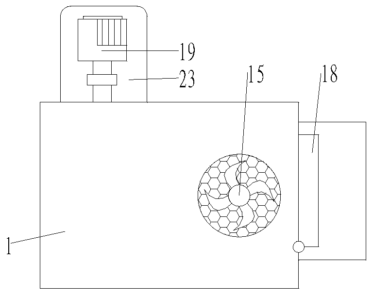 A ship flue gas purification filter equipment