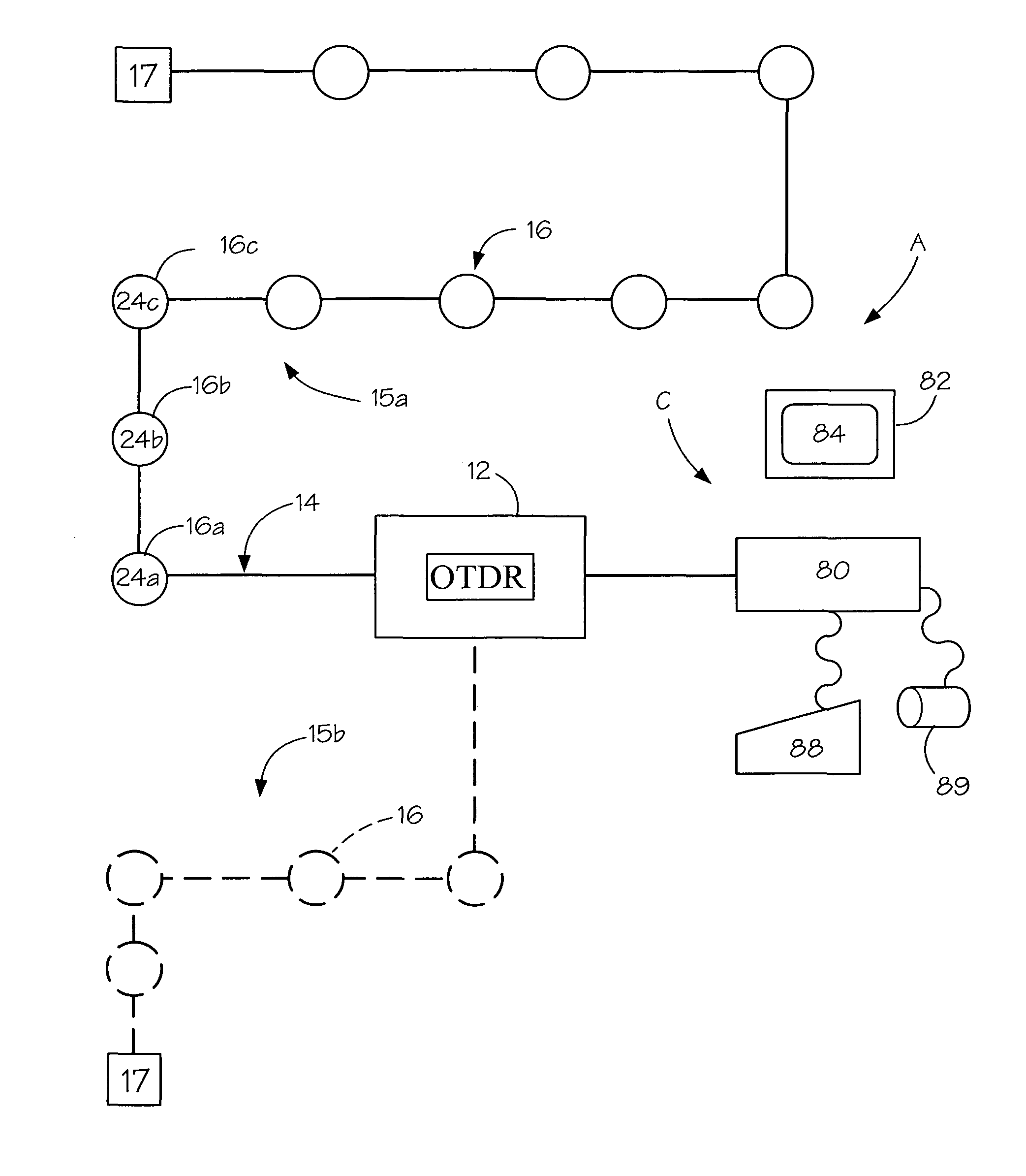 Fiber optic security system for sensing the intrusion of secured locations