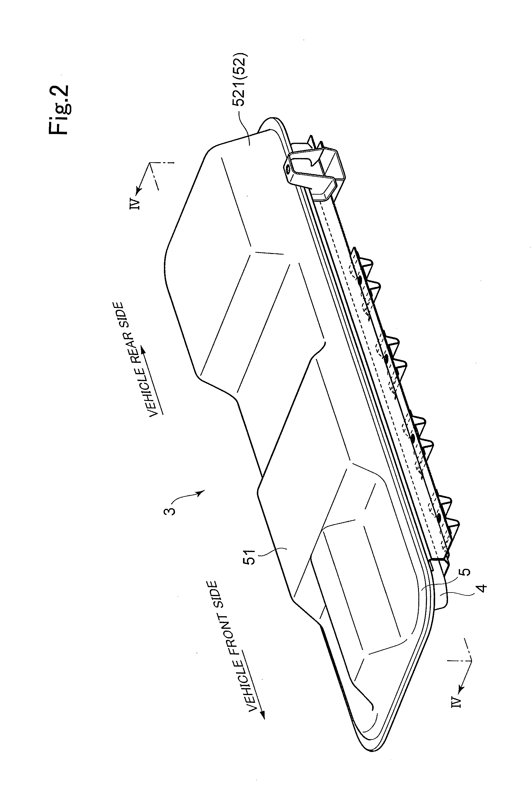 Electric connector attachment structure of battery pack for electric vehicle