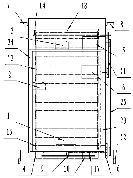 Electric rotary knife type manure collecting machine for poultry free-range breeding ground