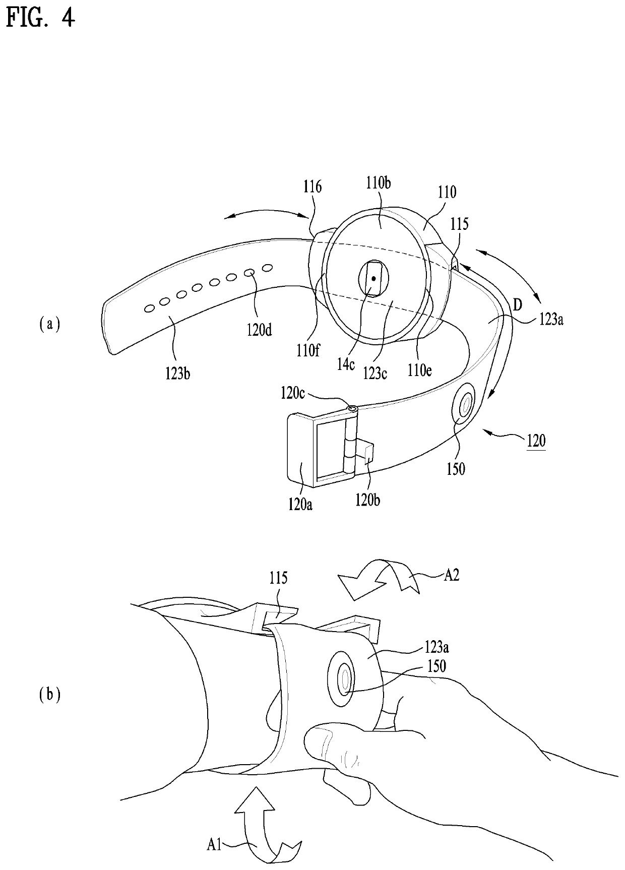 Smart watch and method for controlling same