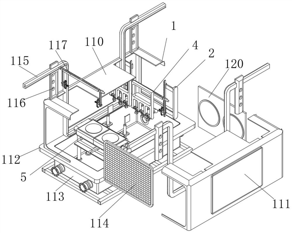 High-performance full coating glass fiber reinforced plastic grating coating device based on transportation