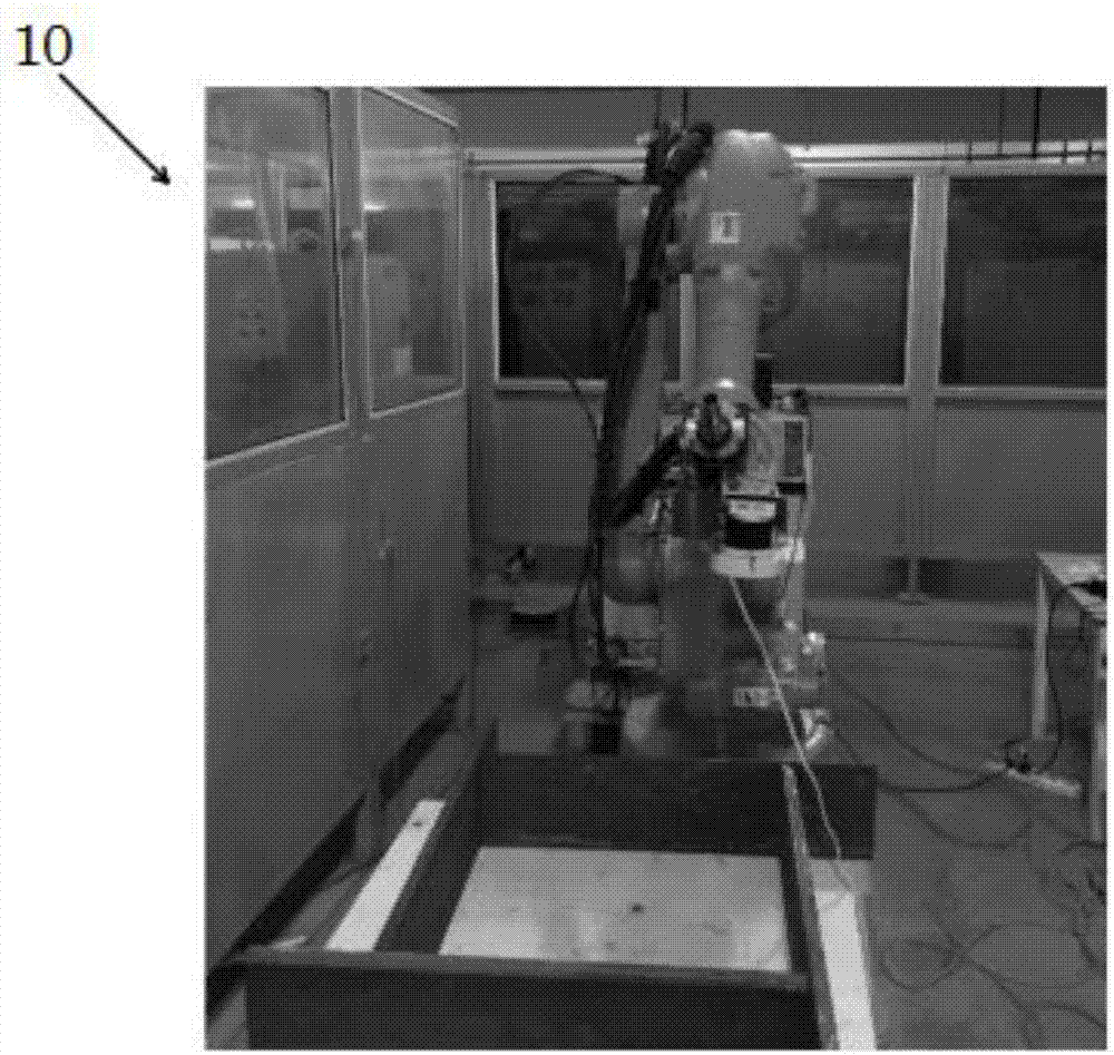 Device and method for detecting filet weld welding trace based on laser ranging