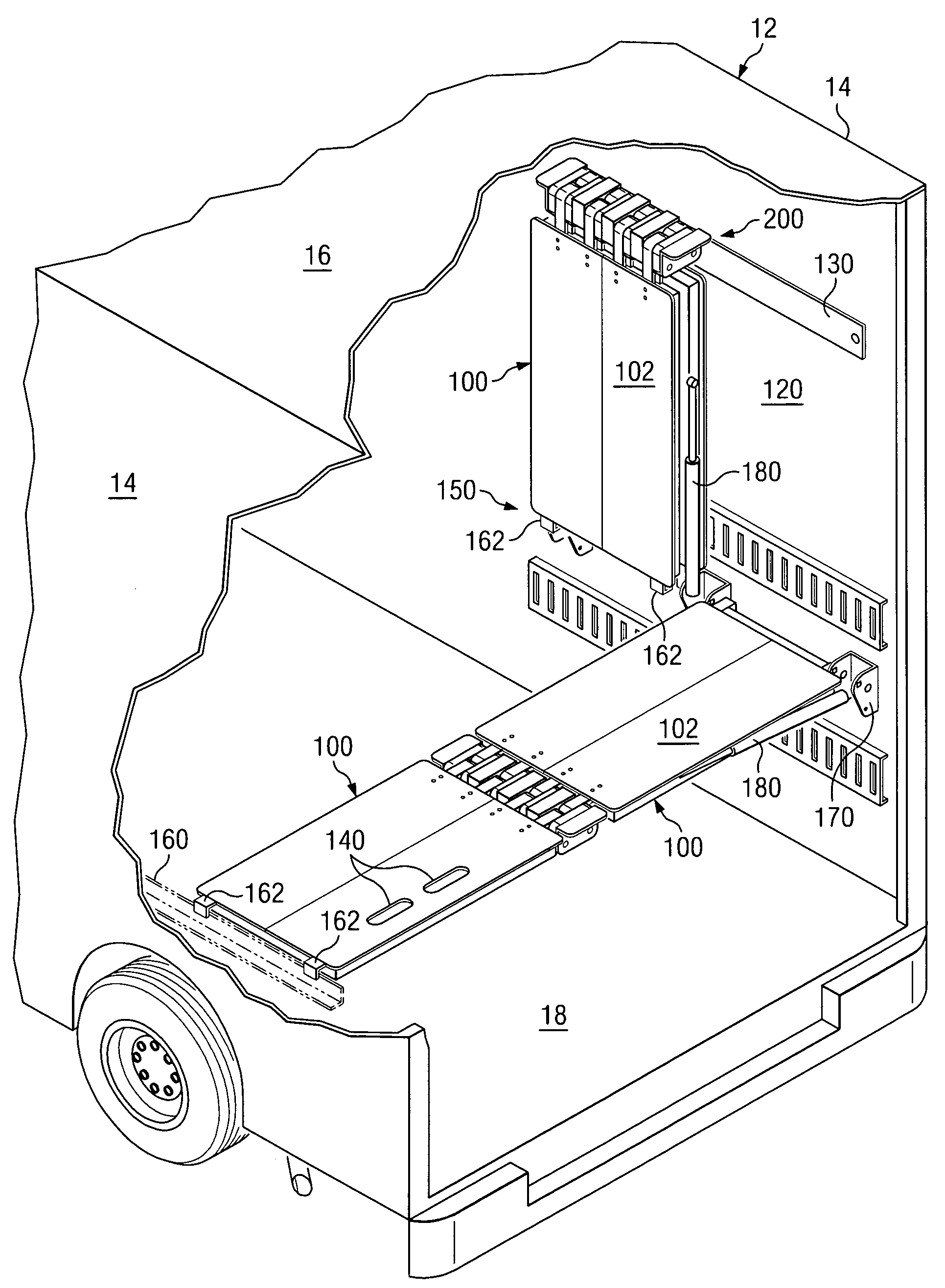 Double jointed hinge and foldable deck using same