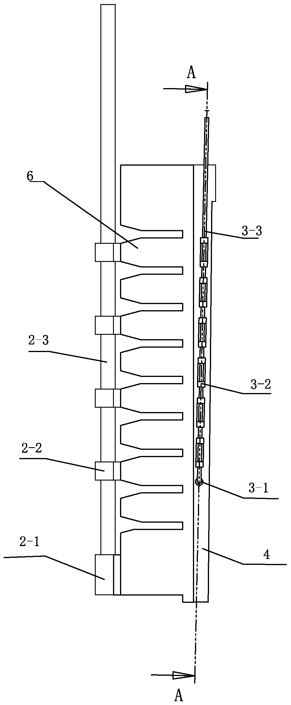 Air line double-drive support type soft body hand