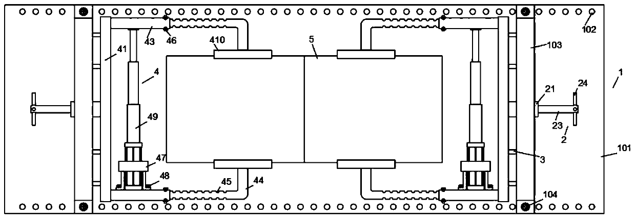 Frame-type turnover frame for assisting in welding