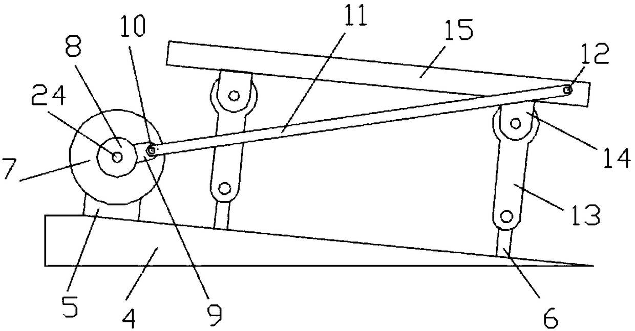 Cleaning device for tea processing