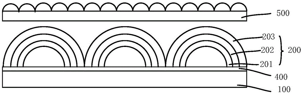 A kind of organic light-emitting diode oled and display device