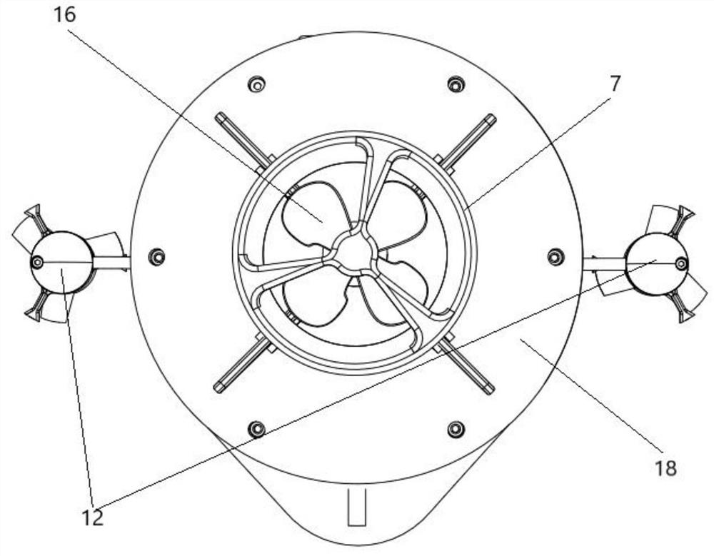 Underwater detection robot