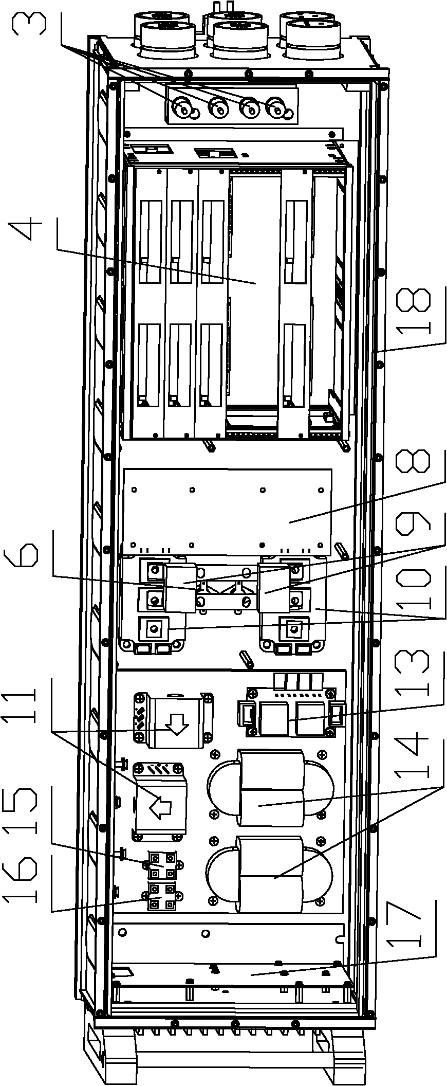 Suspension controller of magnetic suspension train