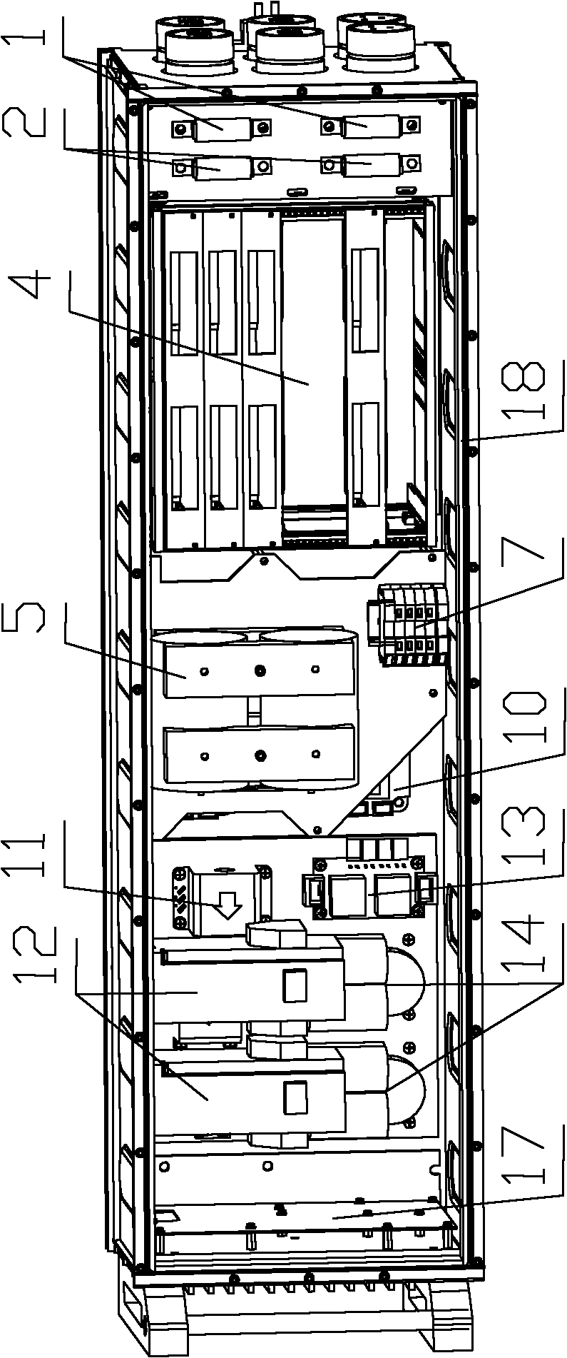 Suspension controller of magnetic suspension train