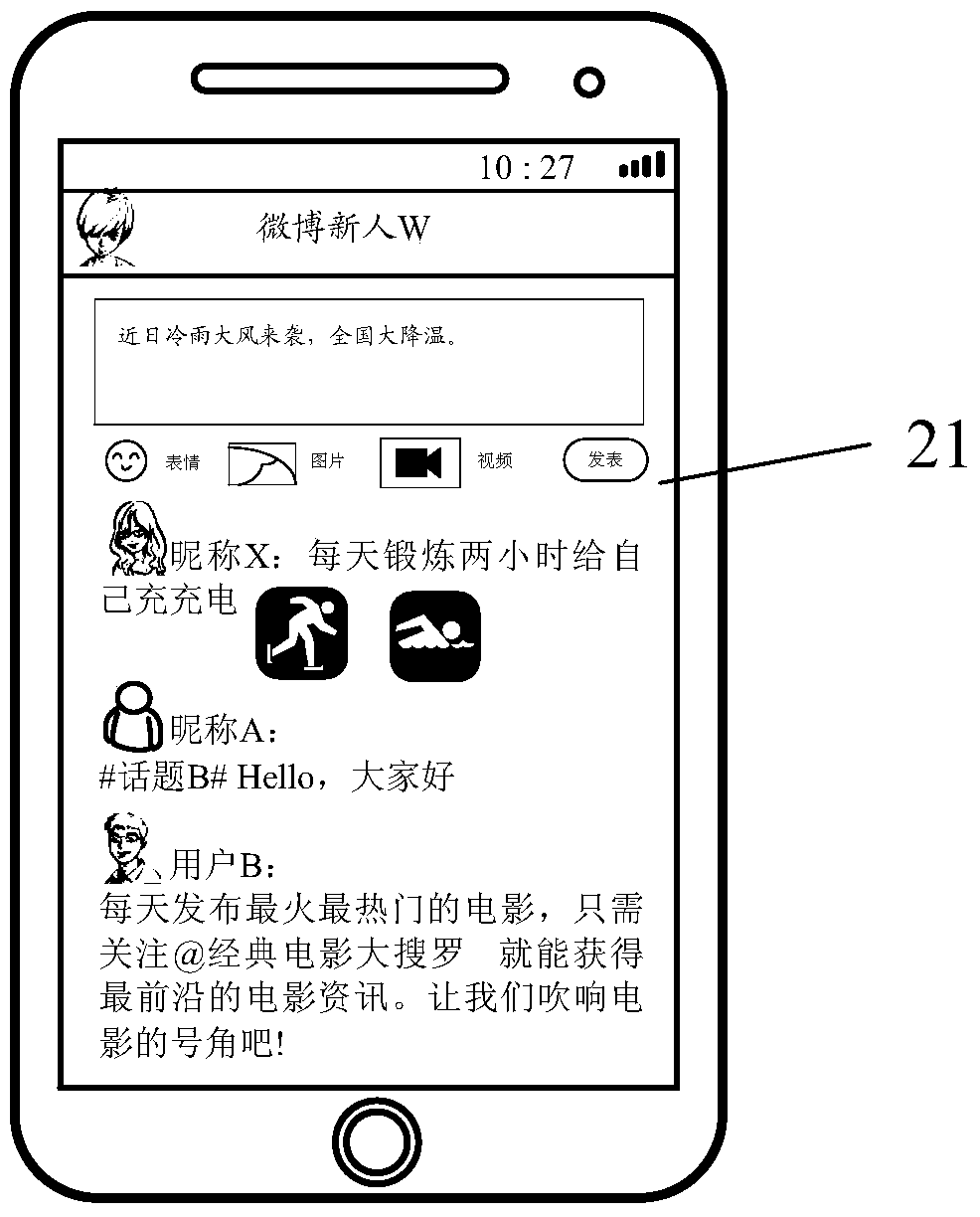 A display method and electronic device