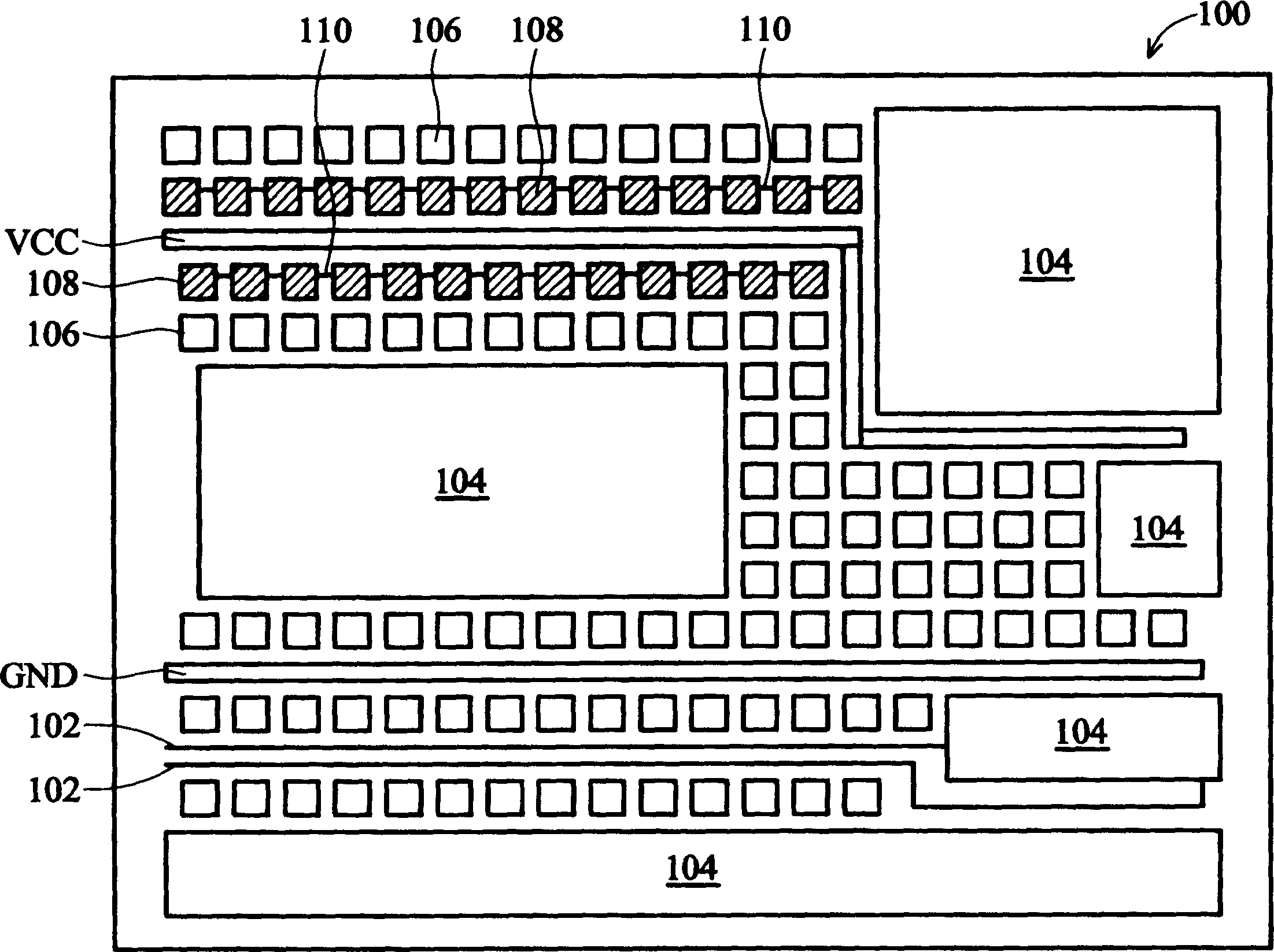 Integrated circuit design for routing an electrical connection