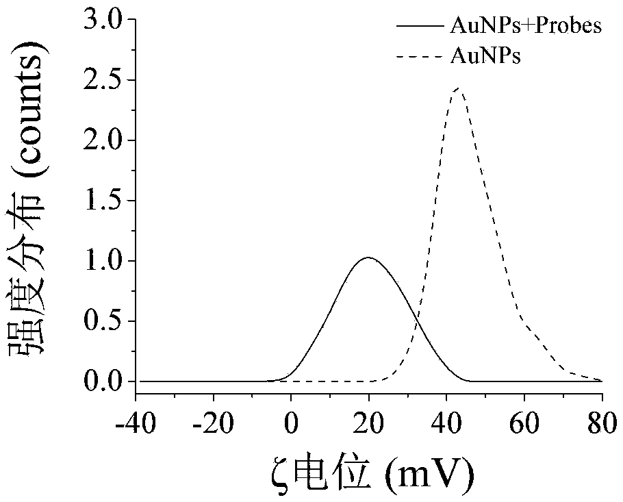 Intracellular micro-RNA non-enzymatic amplification detection method based on electrostatic affinity nano-transporter and cell imaging