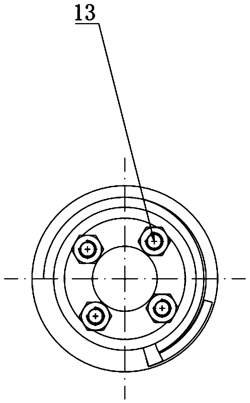 Multi-liquid-chamber annular hydraulic torsional vibration damper