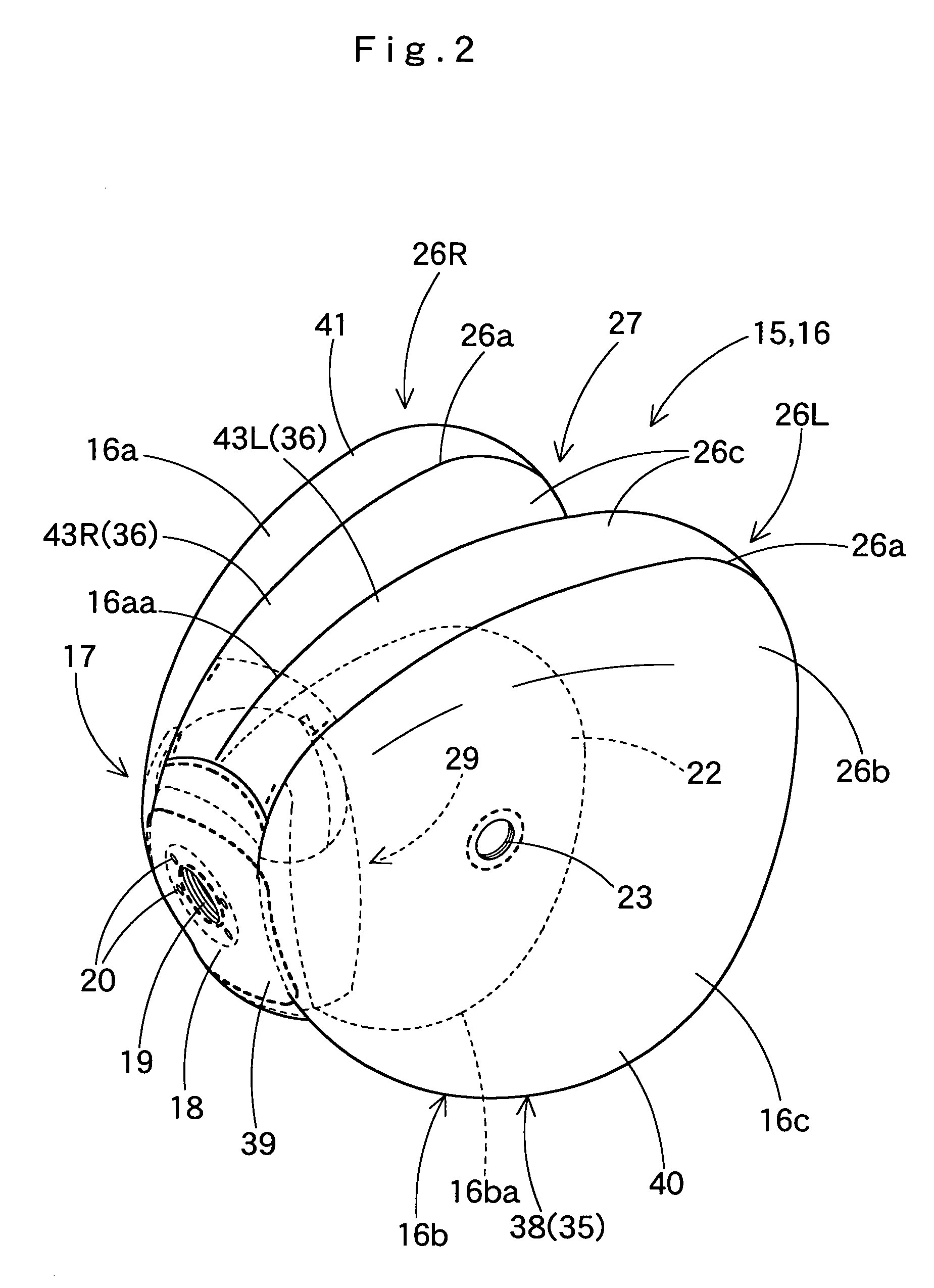 Airbag for front passenger's seat