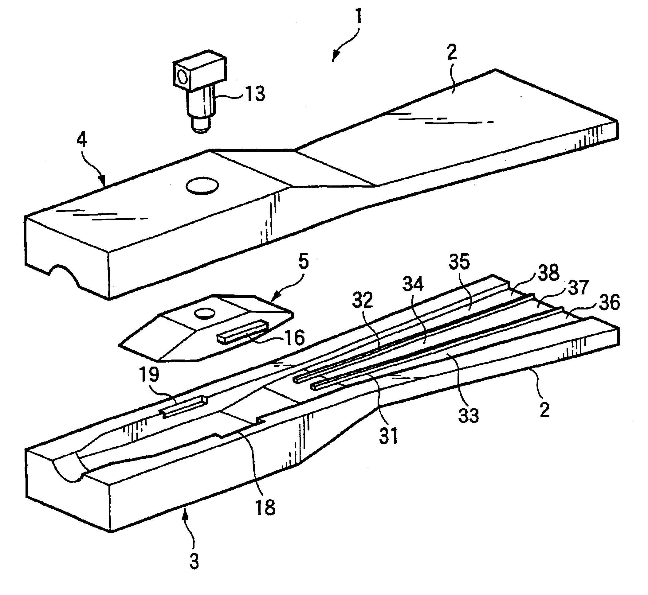 Jetting apparatus for mixed flow of gas and liquid