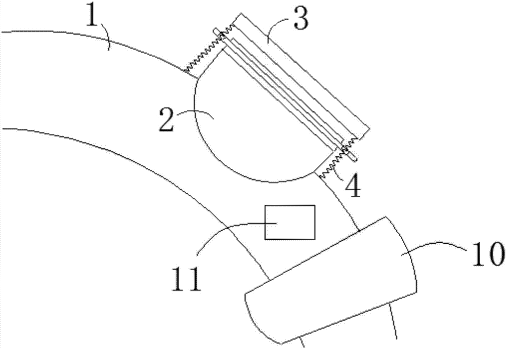 Explosion-proof device for smelting furnace