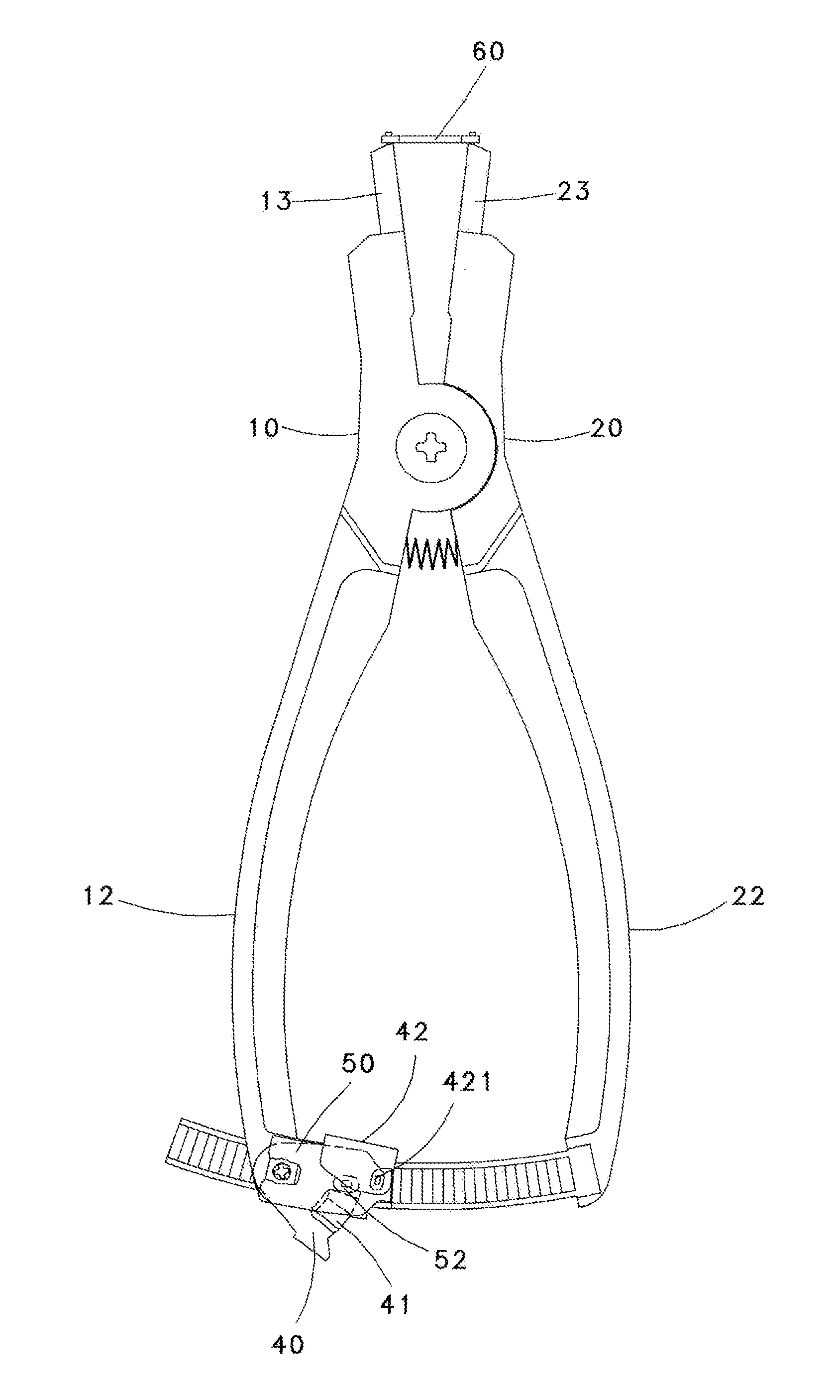 Snap ring pliers