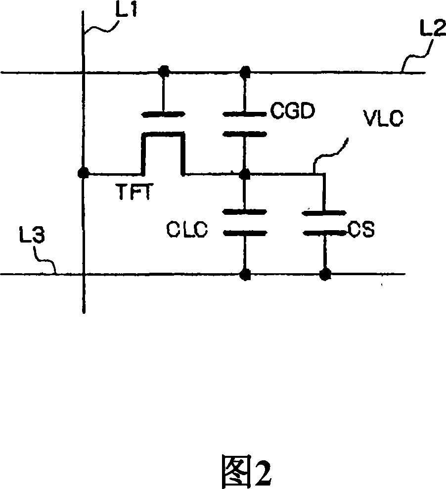 Liquid crystal display device and liquid crystal panel drive method