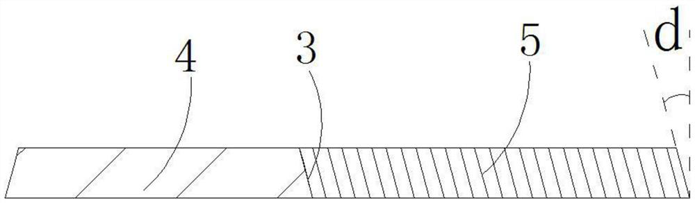 Manufacturing process of line-free glue splicing and laminating wood veneer