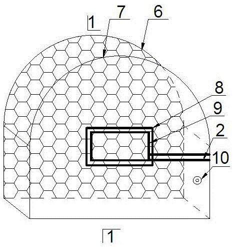 Anti-impact airtight device of integrated goaf monitoring system