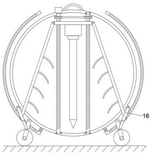 A geological exploration drilling device for architectural design