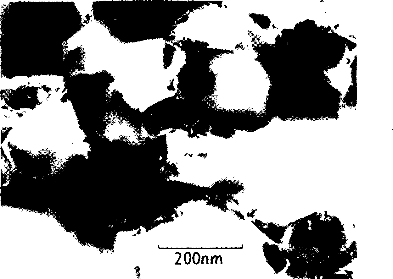 Prepn of columnar superfine crystal material