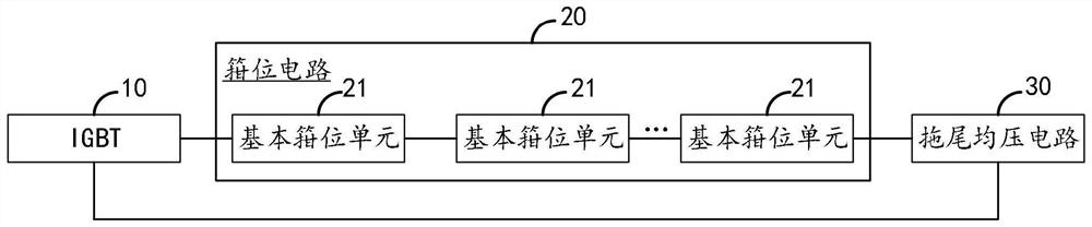 IGBT voltage-sharing circuit and frequency converter