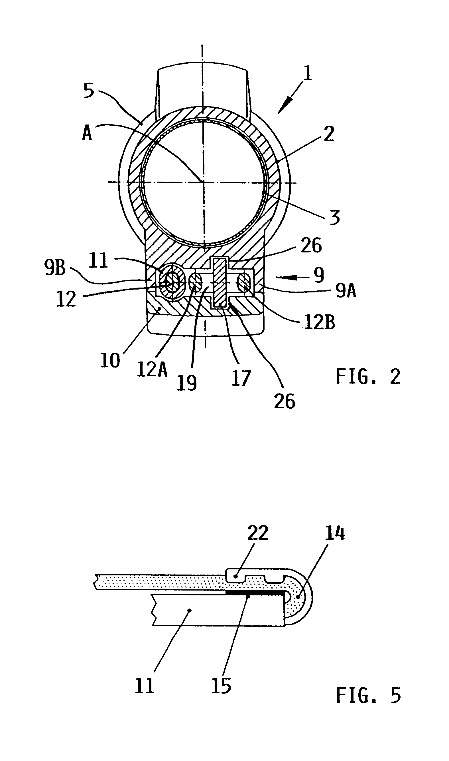 Electrified telescoping wand for vacuum cleaner