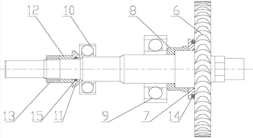 Ultrahigh-speed turbine applicable to high-temperature high-back pressure dry gas seal structure