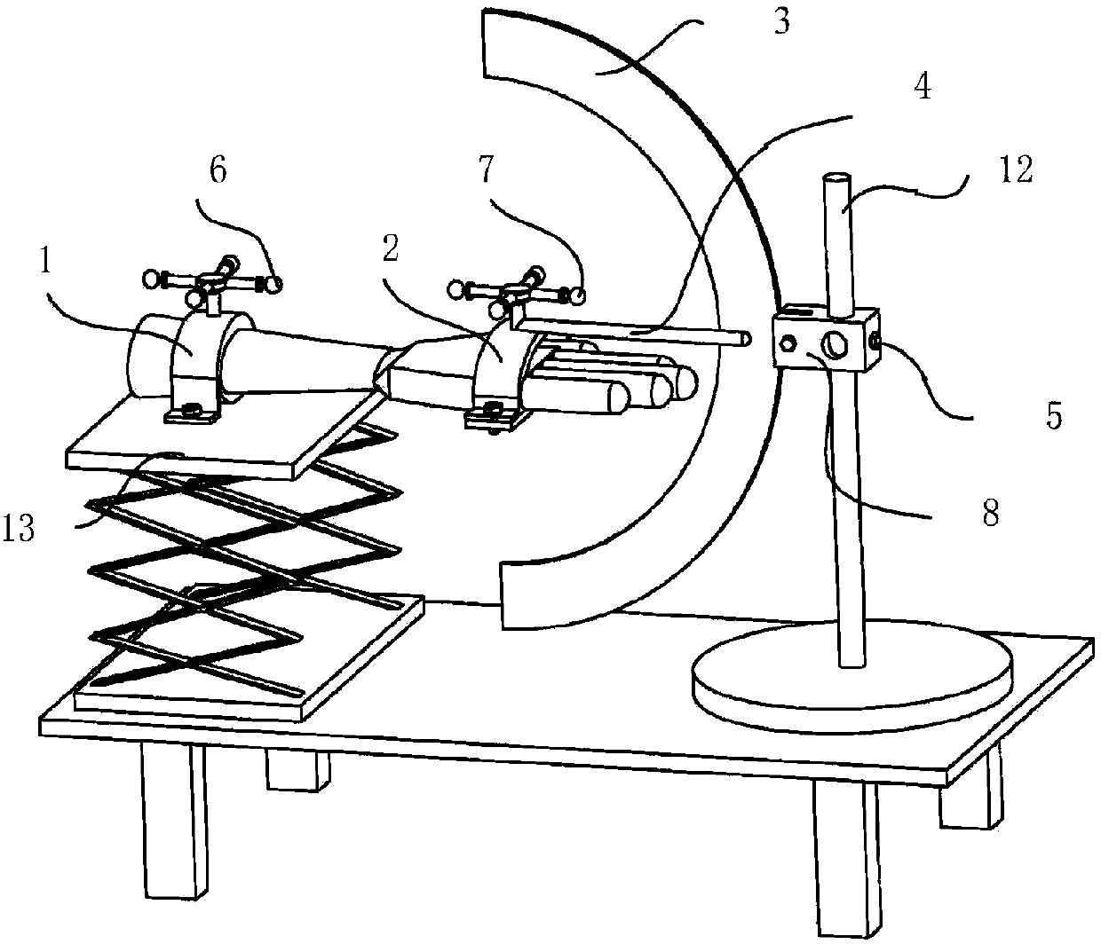 Non-invasive measurement method of wrist joint axis motion model