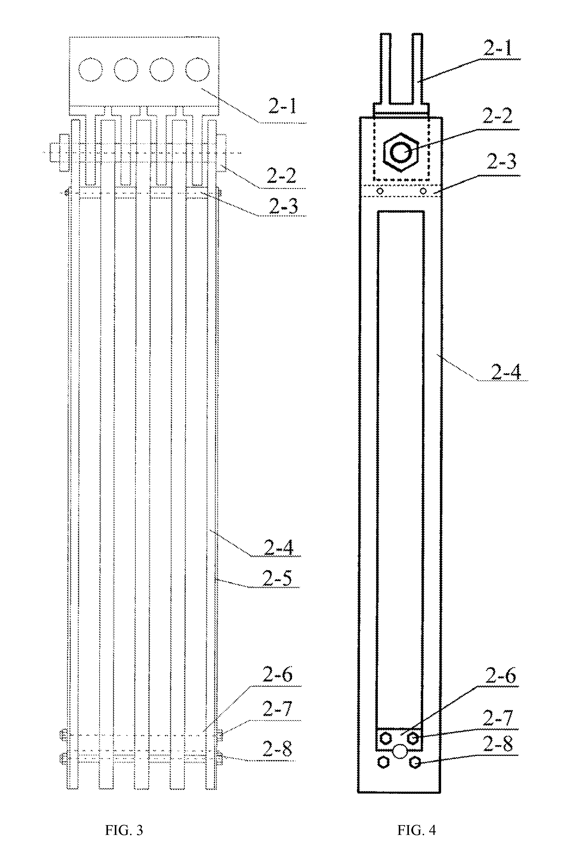 Mining elevator traction cable connecting apparatus and measuring method therefor