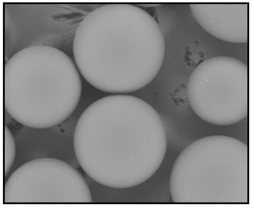 Preparation method and application of ultrasonic impregnation modified resin